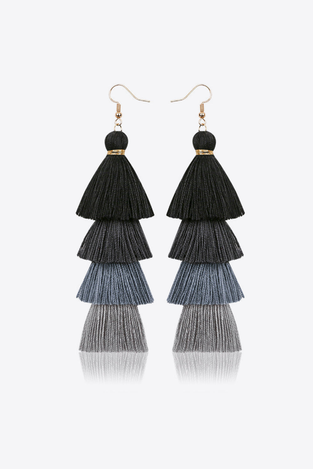 Layered Tassel Earrings