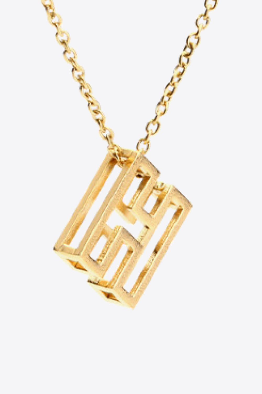 A to J Letter Pendant Nekclace