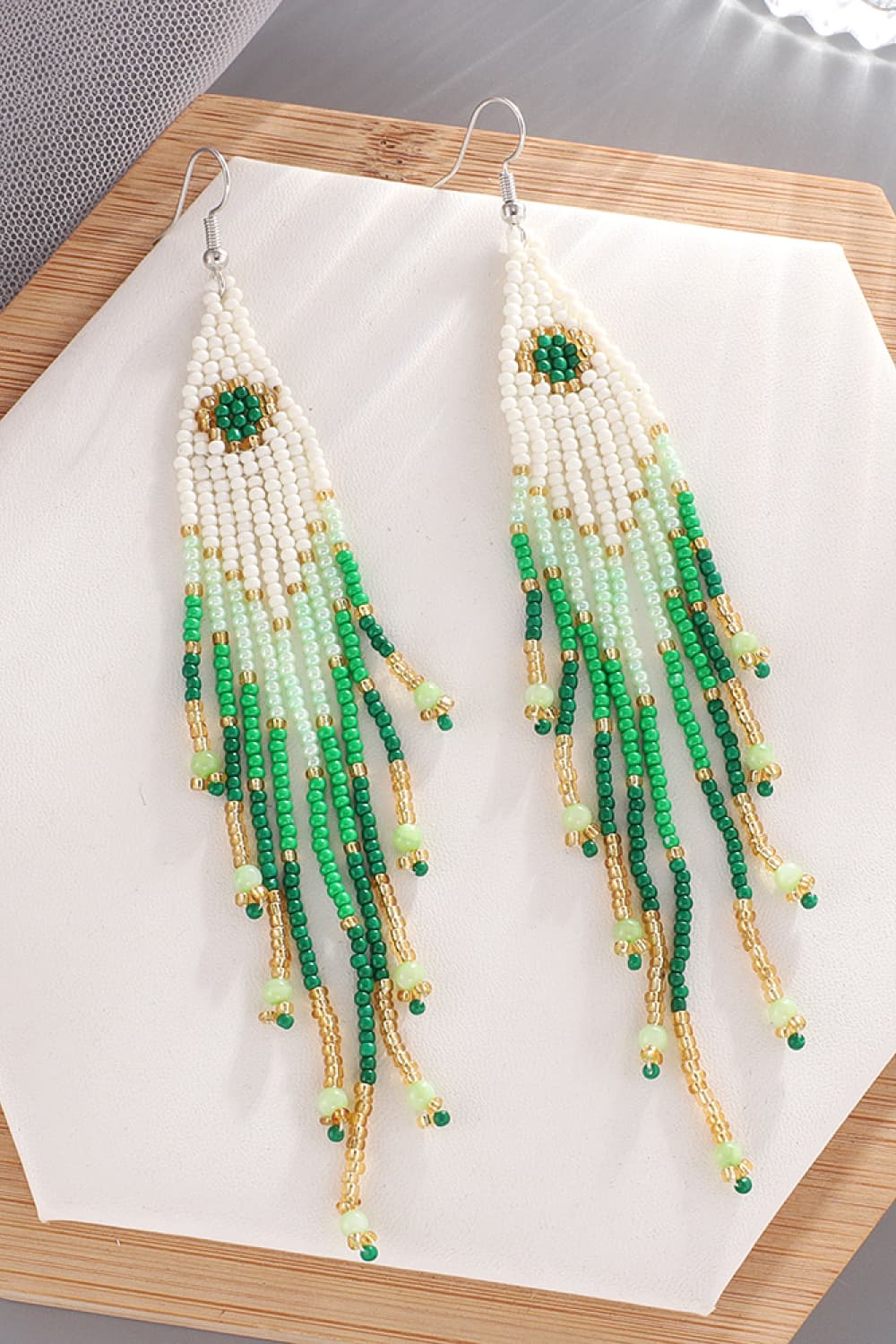 Beaded Dangle Earrings