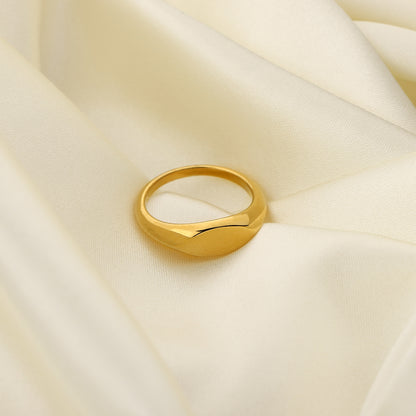 Gold Sphere Ring