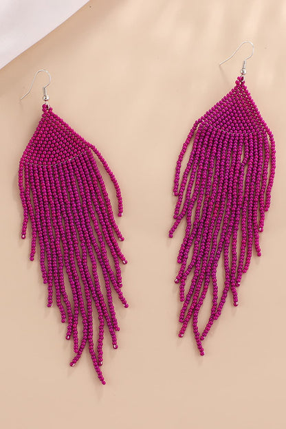 Beaded Dangle Earrings