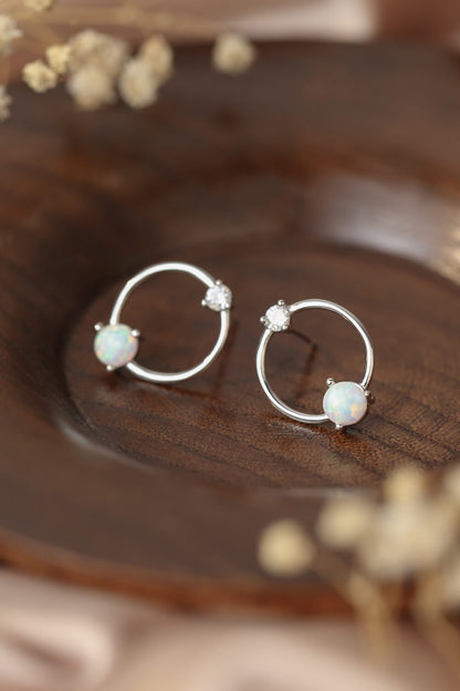 New Beginnings Opal Earrings